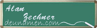Alan Zechner Visitenkarte